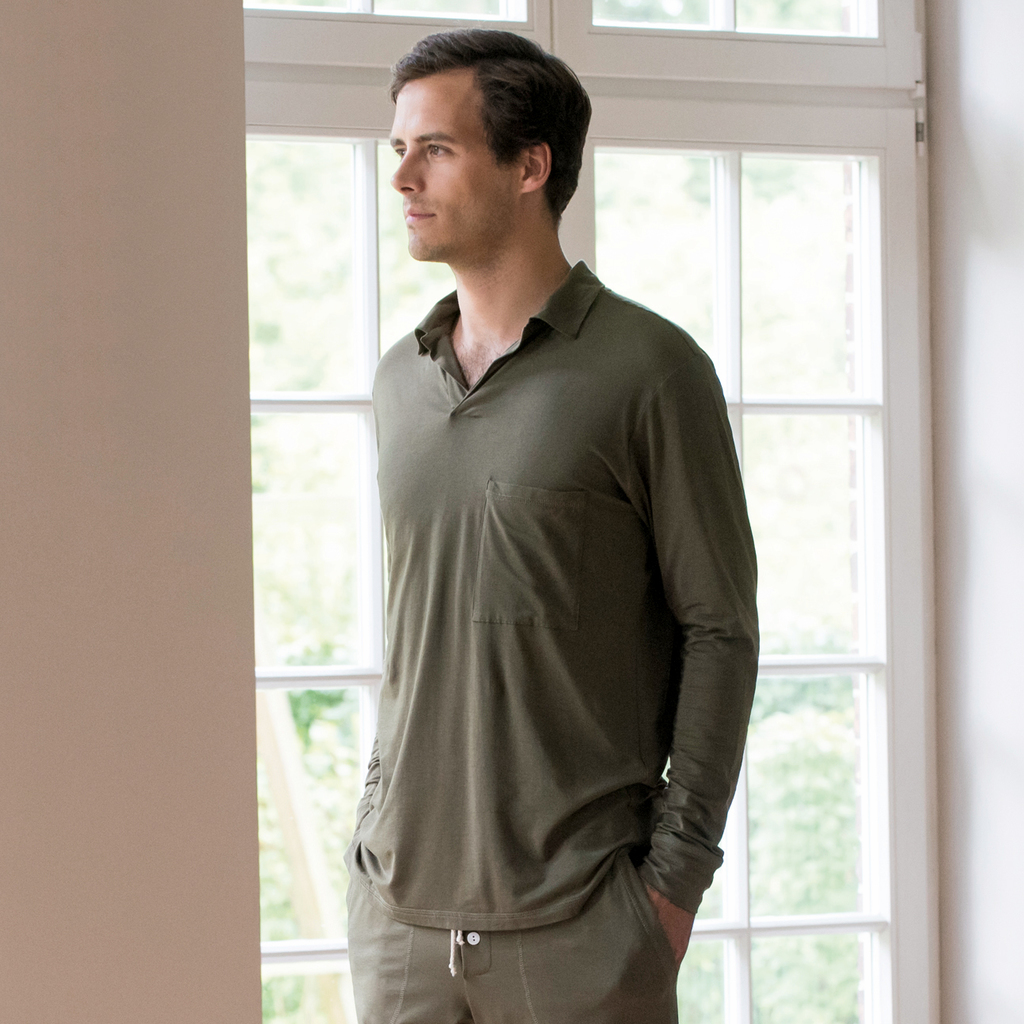 Sunday in Bed X Torquato Pyjamashirt Morris nearly Black XL - 5
