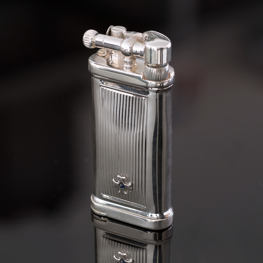 Feuerzeug Old Boy Sterlingsilber Feuerzeug Old Boy Sterlingsilber
