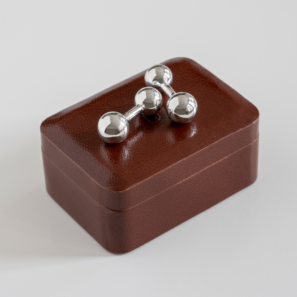 Manschettenknöpfe Balls Sterlingsilber