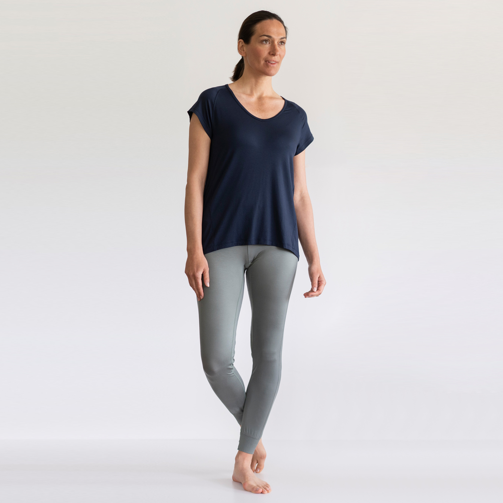 Dagsmejan Damen Stay Cool T-Shirt Navy Blue Gr. M - 2
