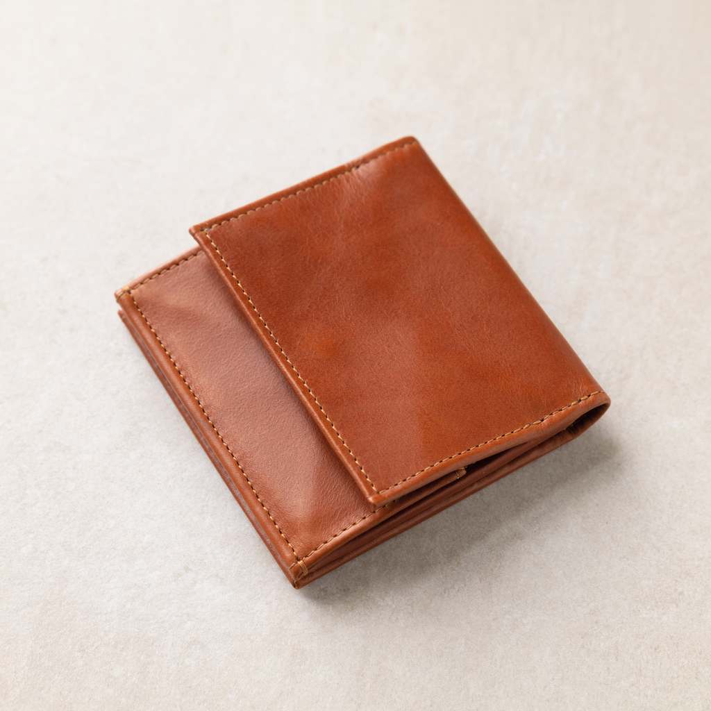 Balfour & Poole Portmonnaie Wiener Schachtel Sattelbraun Balfour & Poole Portmonnaie Wiener Schachtel Sattelbraun