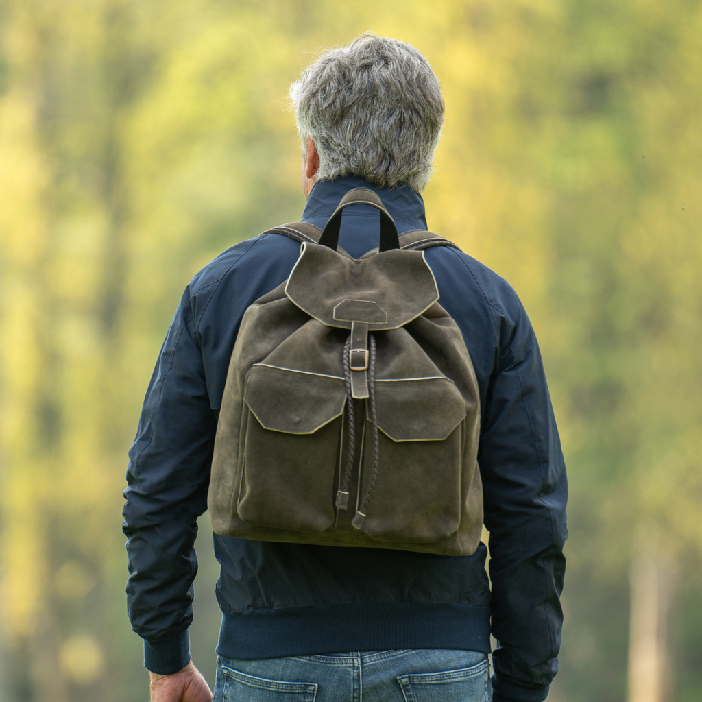 Thomas Riemer X Torquato Rucksack aus Ziegenleder - 2