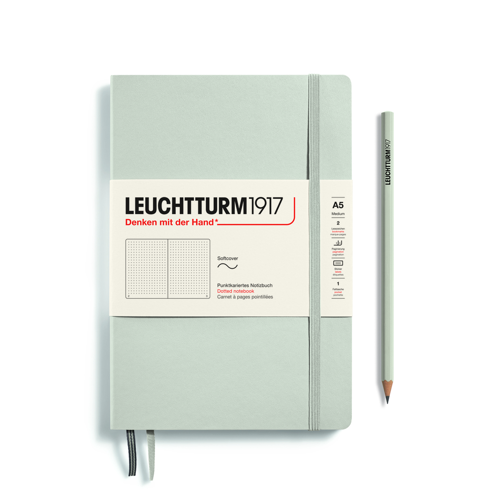 Leuchtturm1917 Notizbuch A5 dotted Light Grey Leuchtturm1917 Notizbuch A5 dotted Light Grey