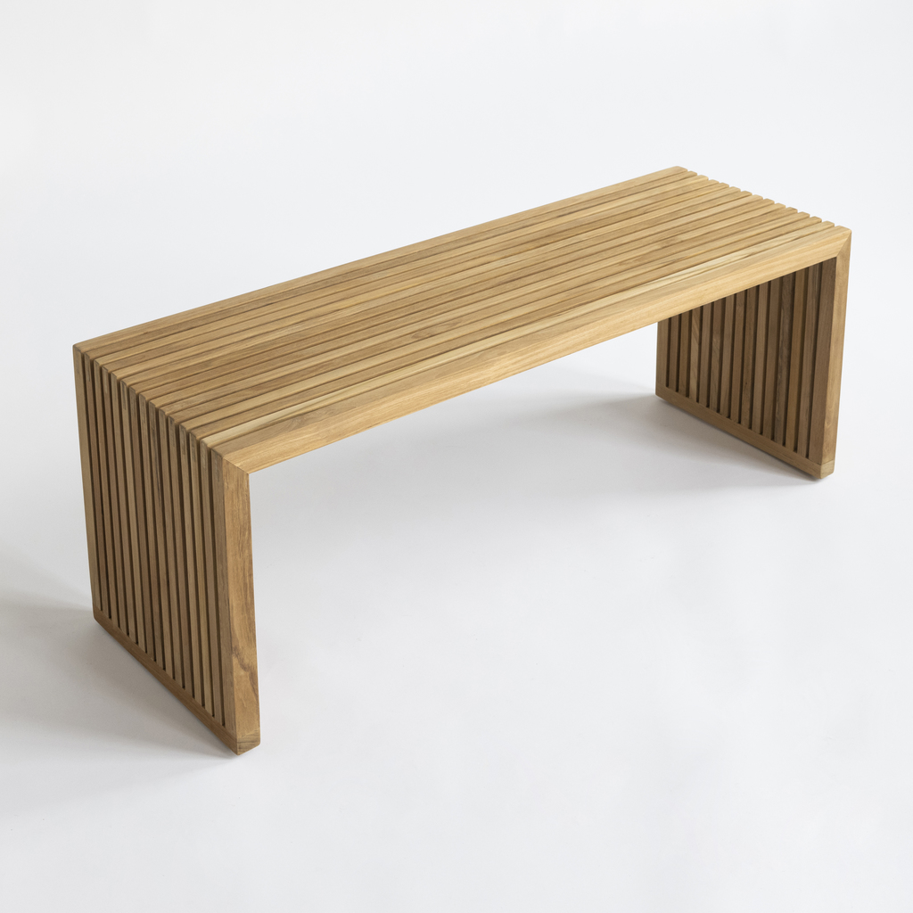 Teakbank Vinklet Teakbank Vinklet