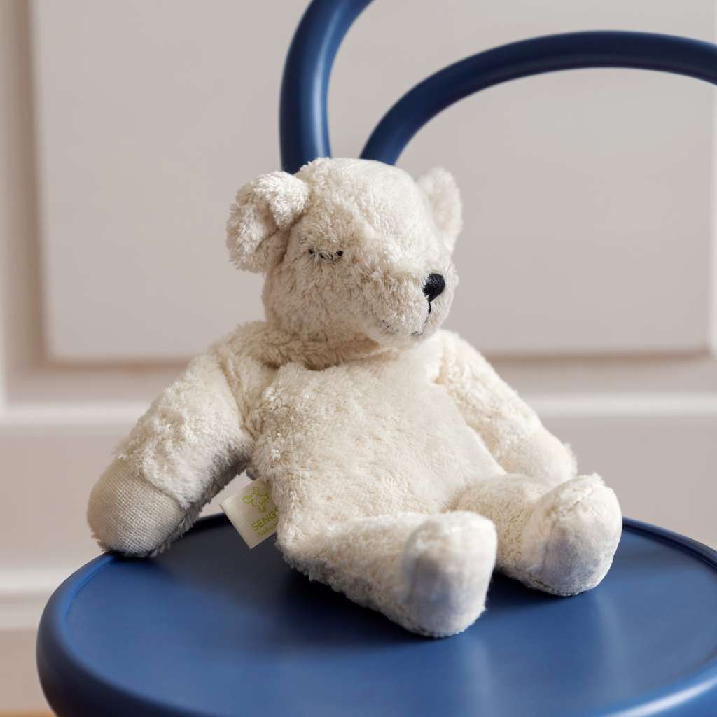 Senger Eisbär mit Kirschkernkissen klein - 2 Senger Eisbär mit Kirschkernkissen klein - 2