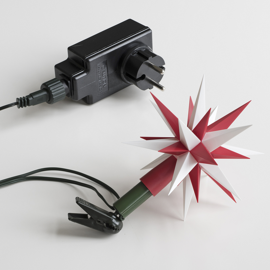 Herrnhuter Sternen-Lichterkette Gelb - 4