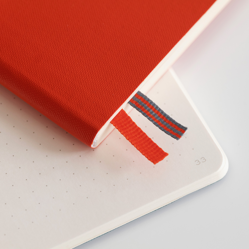 Leuchtturm 1917 Outlines Notizbuch B6+ Dotted Signal Orange - 3