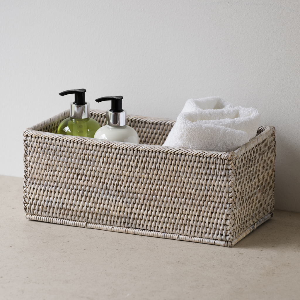 Utensilienbox Rattangeflecht Utensilienbox Rattangeflecht