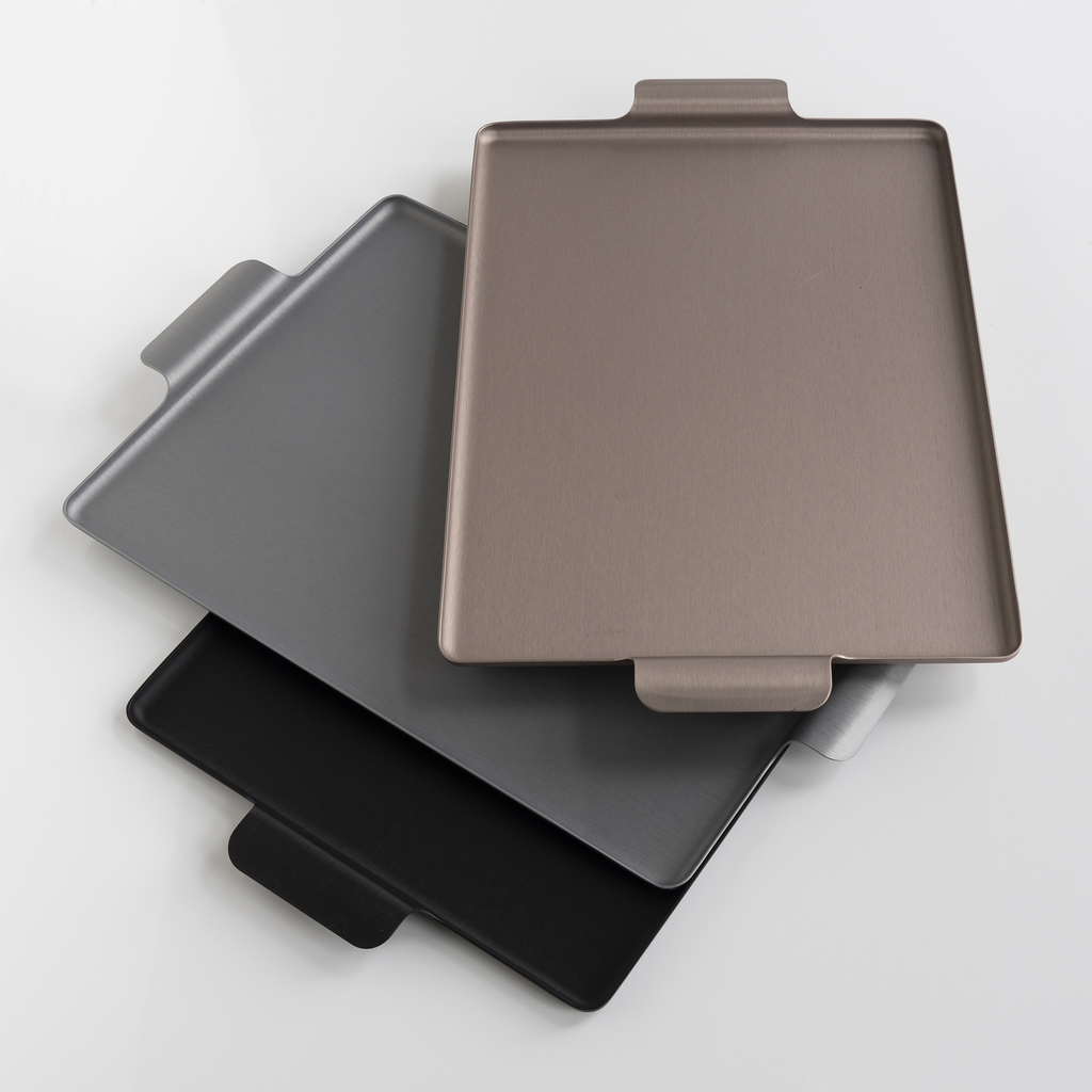 Kaymet Aluminium-Tablett Mocca - 2 Kaymet Aluminium-Tablett Mocca - 2