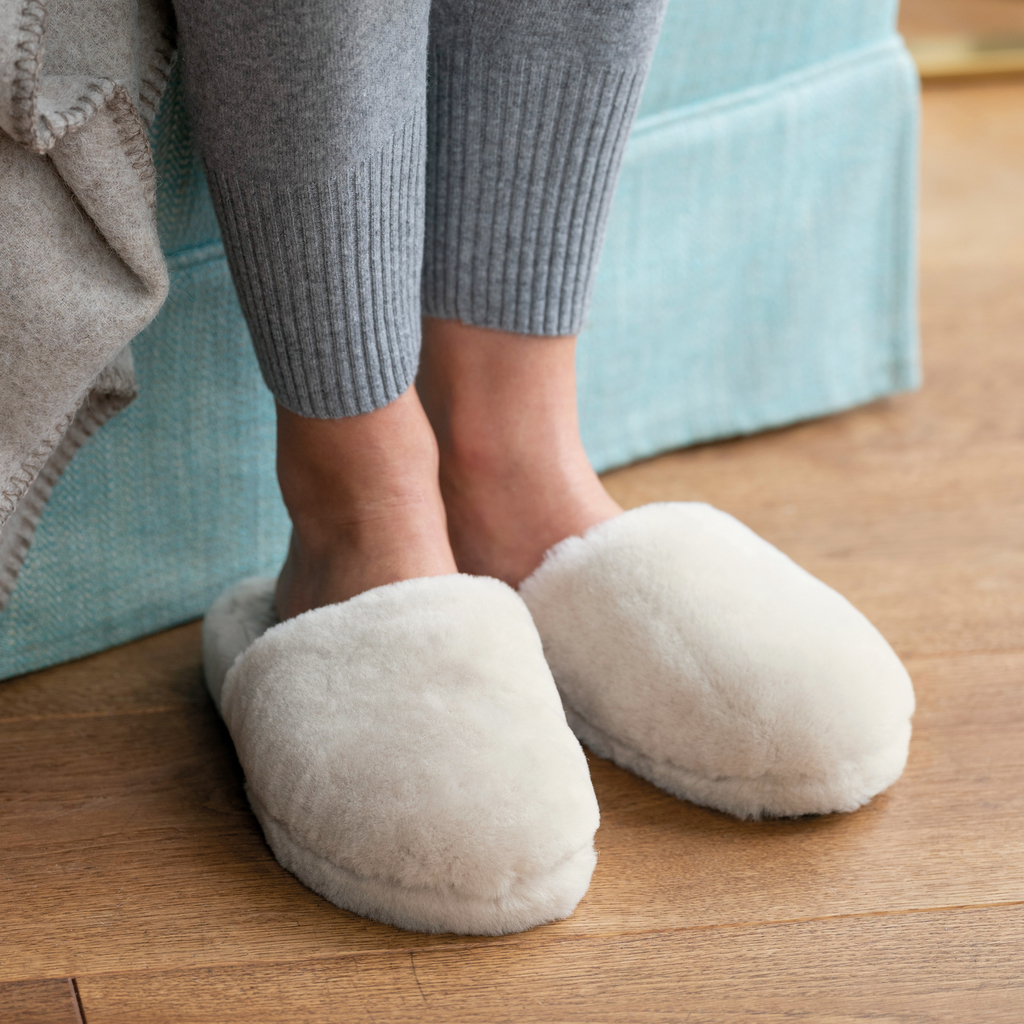 Fellpantoffeln Merino - 4 Fellpantoffeln Merino - 4