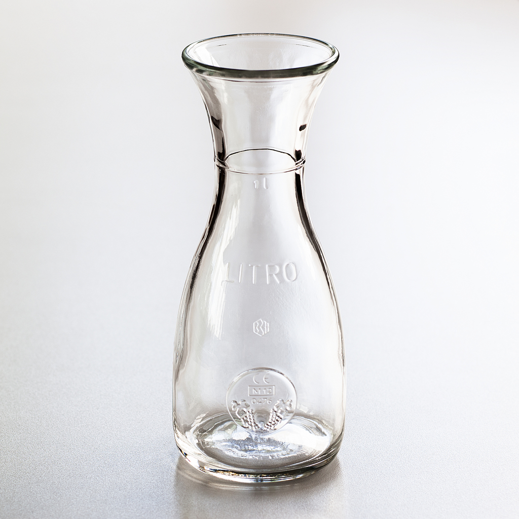 Italienische Gastronomiekaraffe 1,0 l Italienische Gastronomiekaraffe 1,0 l