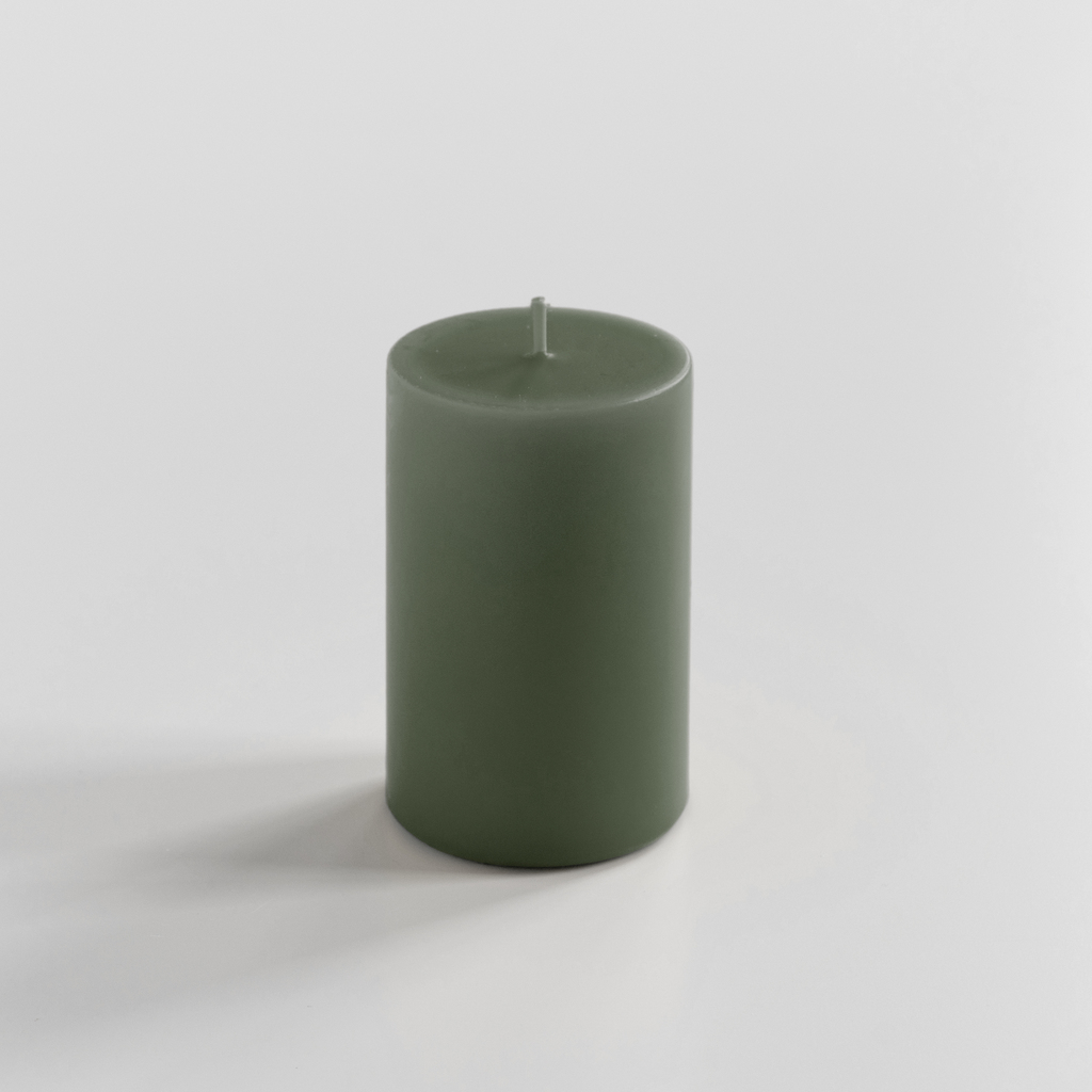 Ester & Erik Stumpenkerze 10 cm Ø 7 cm Pale Green Ester & Erik Stumpenkerze 10 cm Ø 7 cm Pale Green