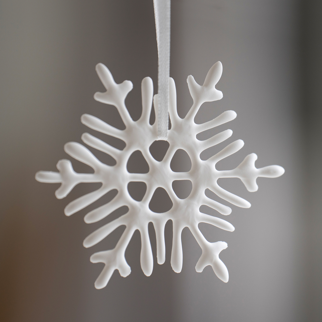 Silke Decker X Torquato Baumanhänger Schneeflocken (3 Stück) - 4 Silke Decker X Torquato Baumanhänger Schneeflocken (3 Stück) - 4