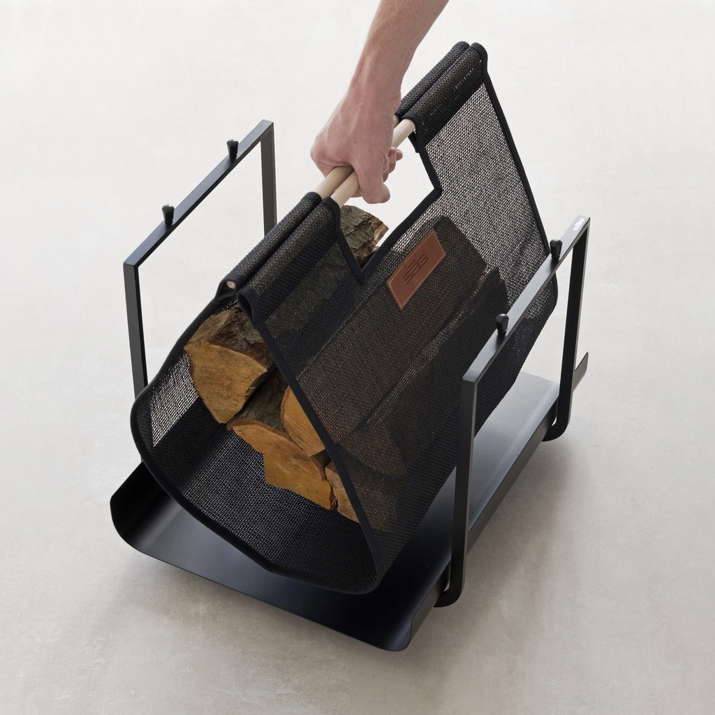 Sägi Kaminholztragetasche schwarz Sägi Kaminholztragetasche schwarz