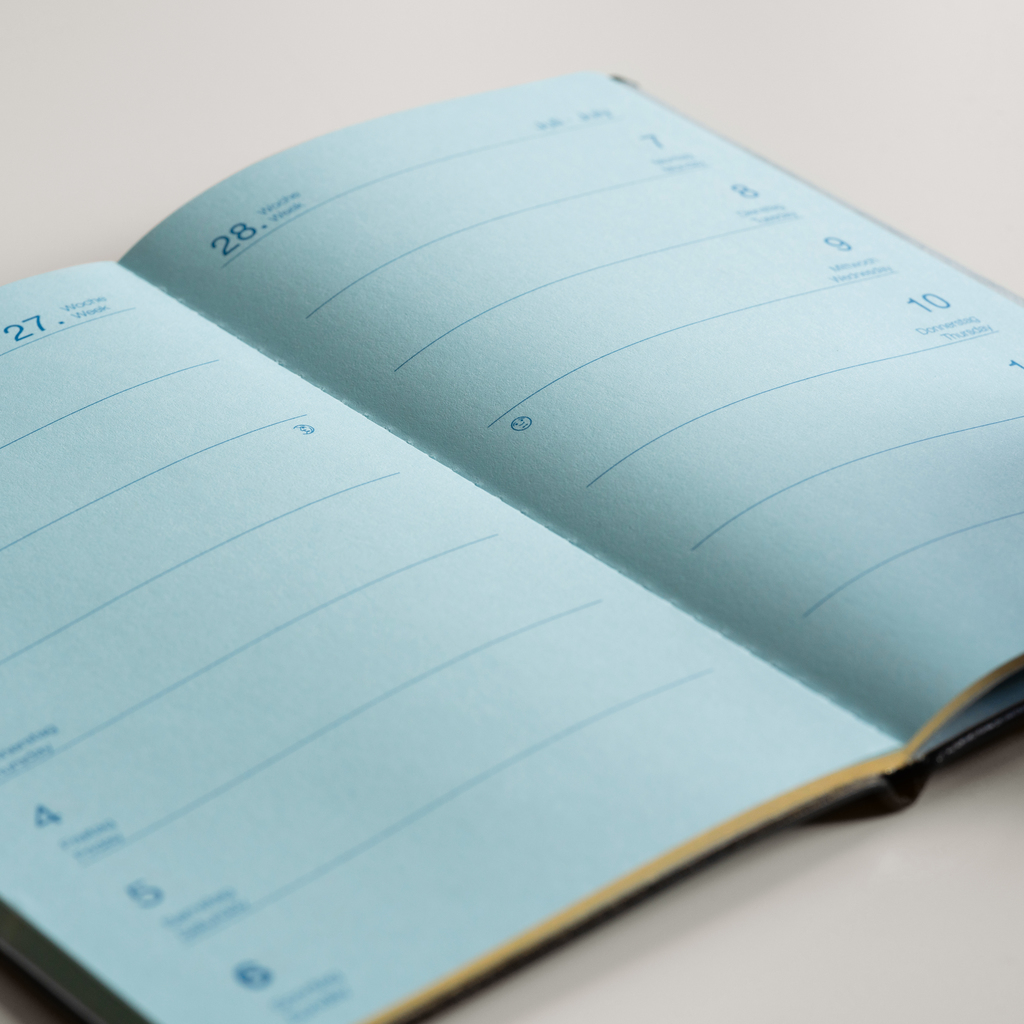 TeBe-Wochenkalender 2025 Leder - 3