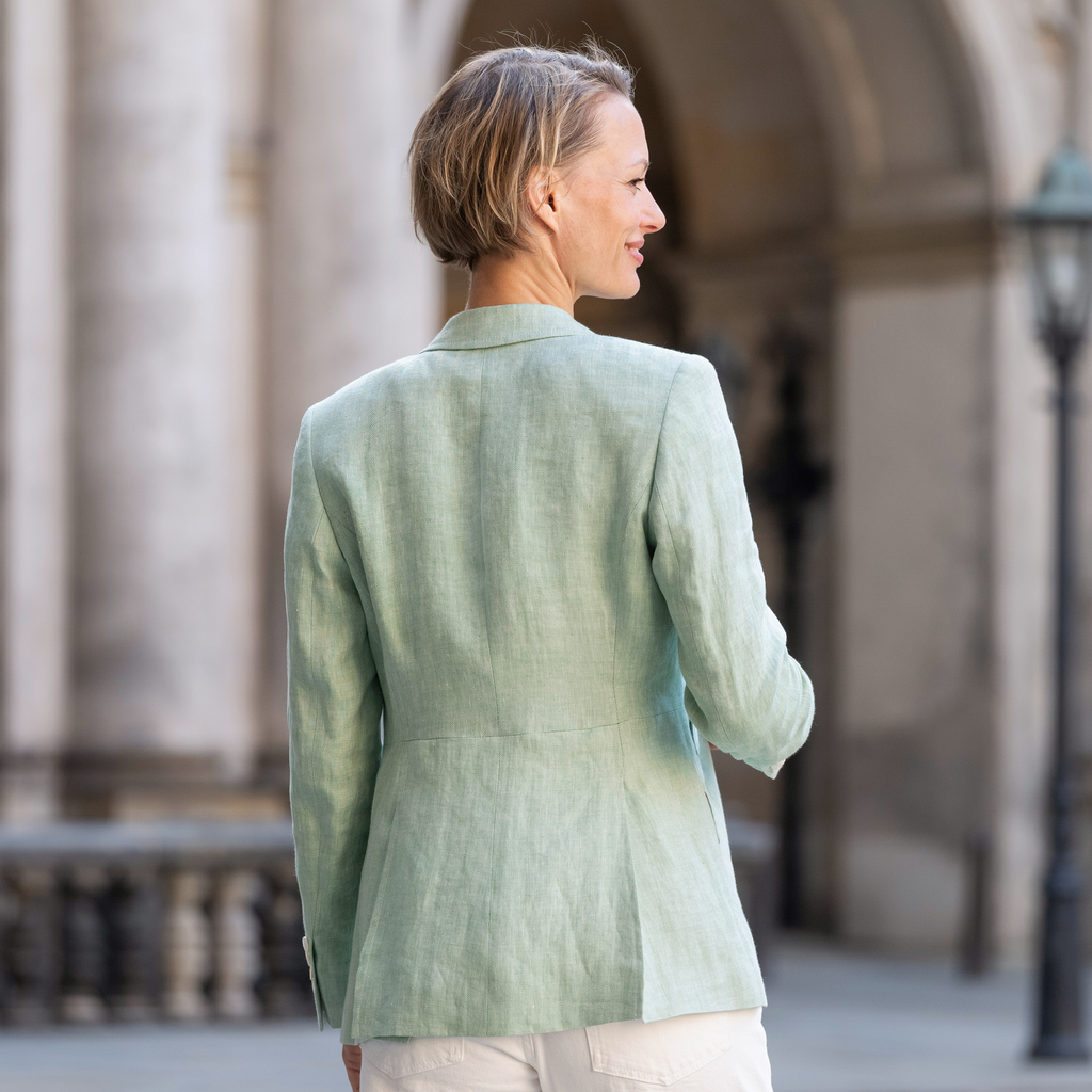 Risby & Leckonfield Blazer Hamptons Grün Gr. 40 - 2