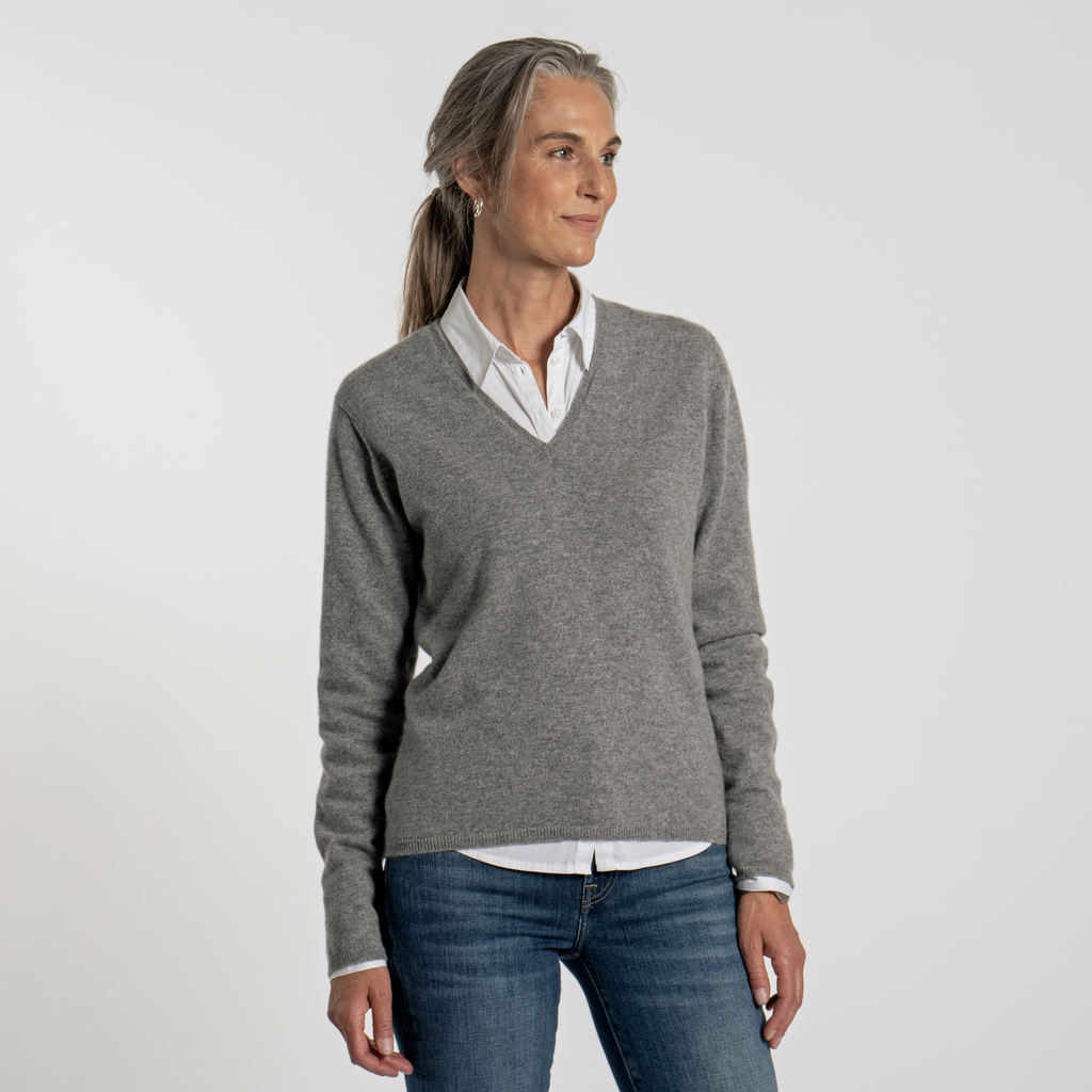 William Lockie X Torquato V-Ausschnitt Kaschmir Charlotte - 3 William Lockie X Torquato V-Ausschnitt Kaschmir Charlotte - 3