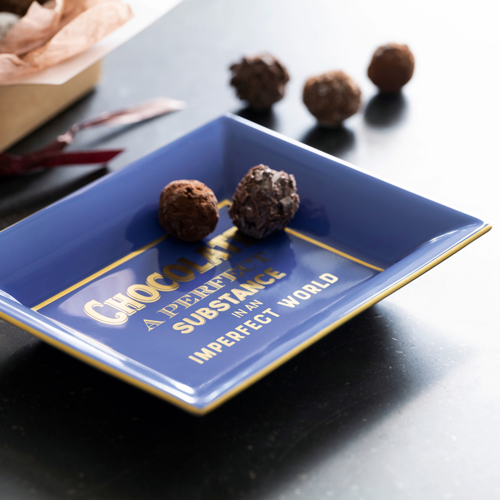Porcelaine de Limoges Vide-Poche "Chocolate" - 2