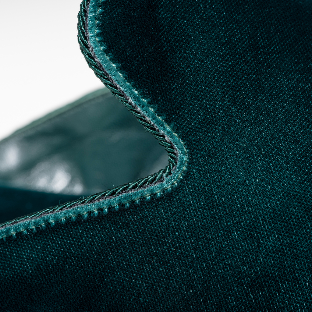 Hoomie Samtslipper Château Damen Green Gr. 37 - 3