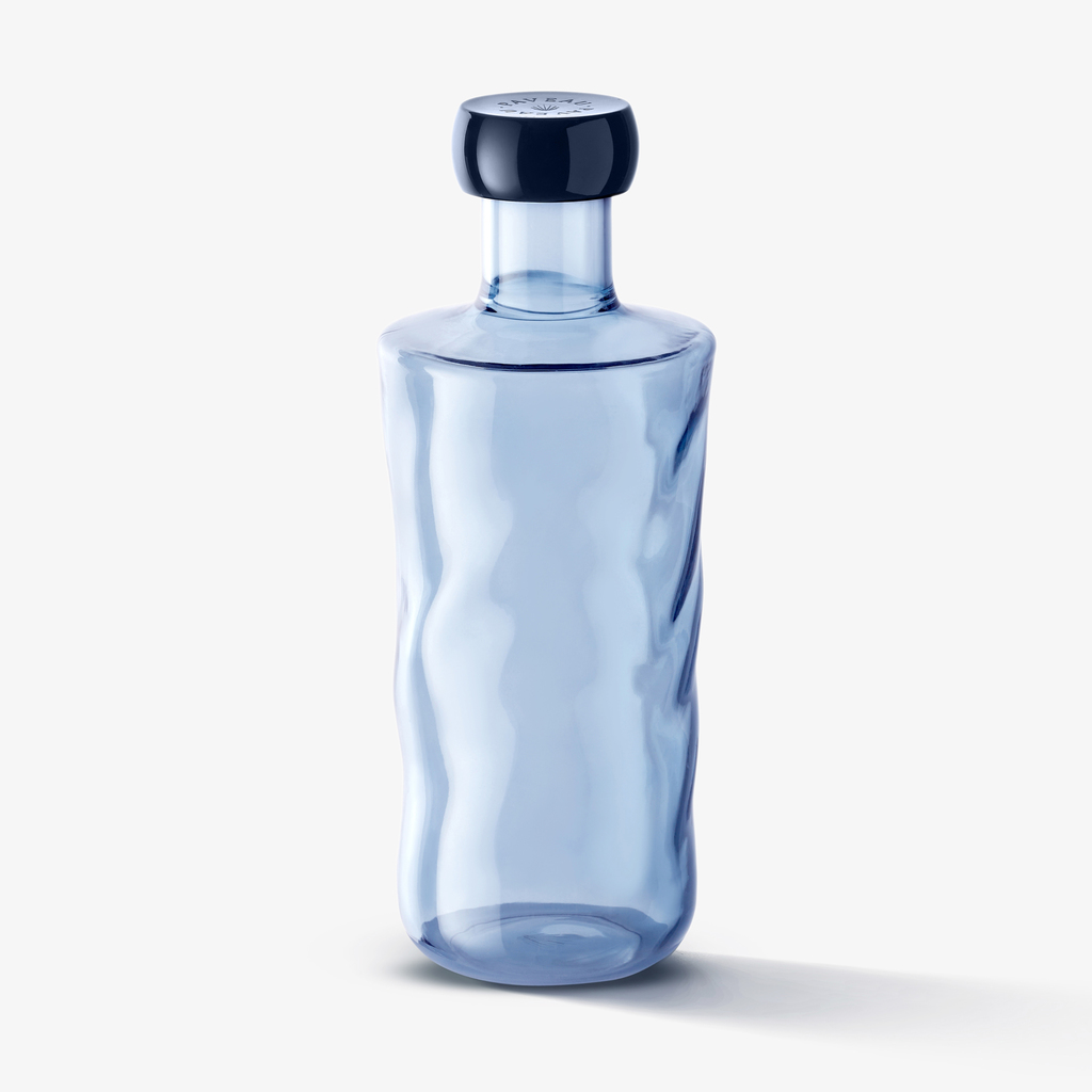 Wasserflasche Paveau Swirl Blau