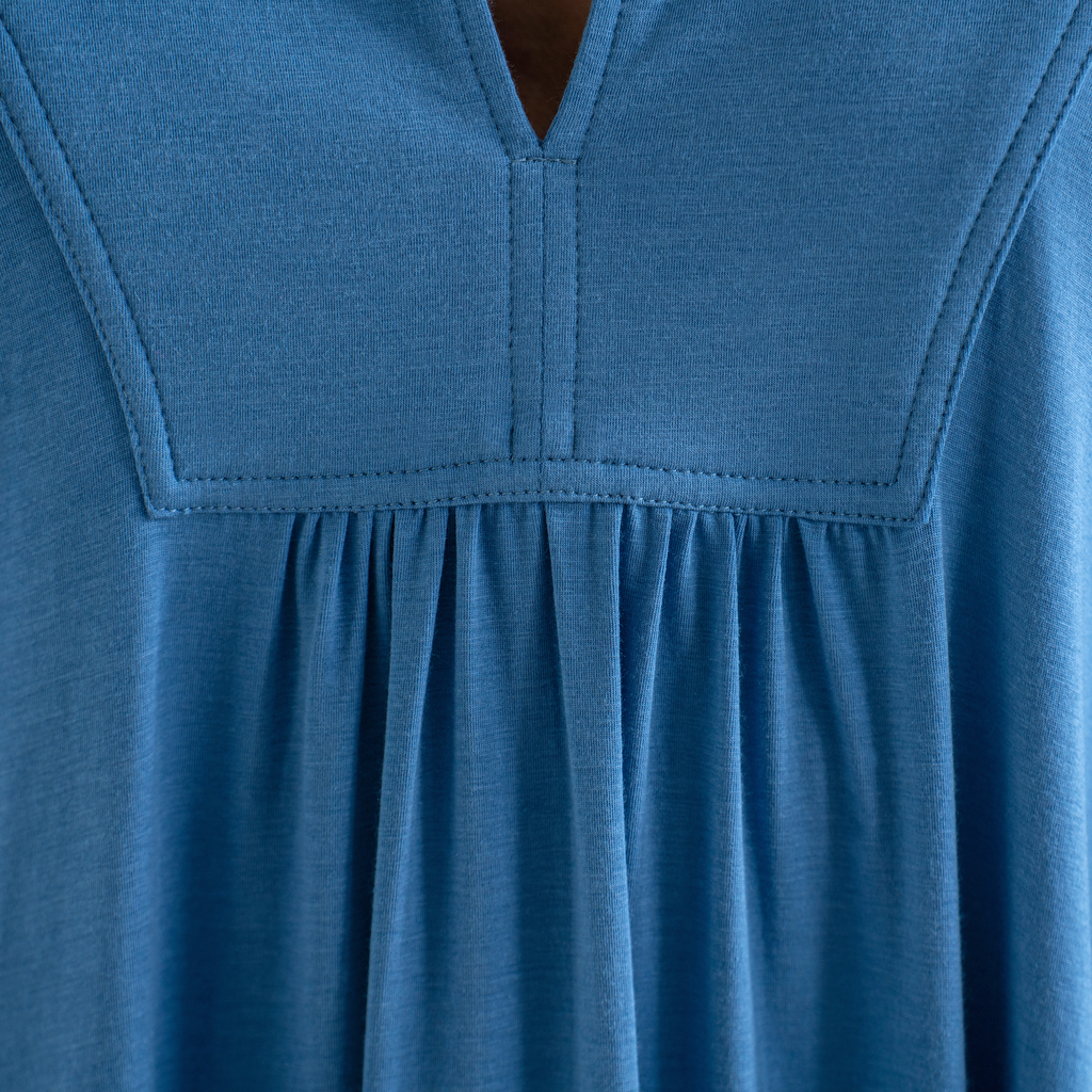 Sunday in Bed X Torquato Nachthemd Hailey Blau M - 3 Sunday in Bed X Torquato Nachthemd Hailey Blau M - 3