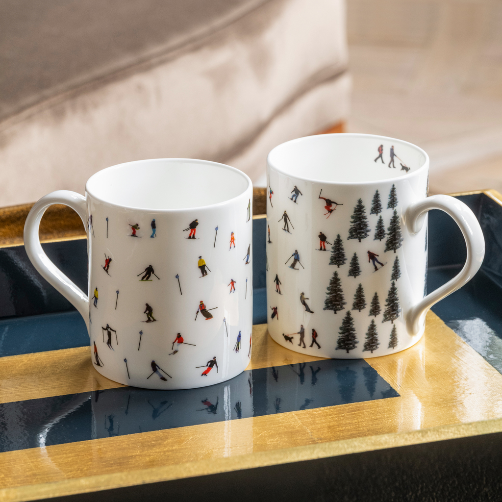 Porzellanbecher Christmas In The Snow - 2