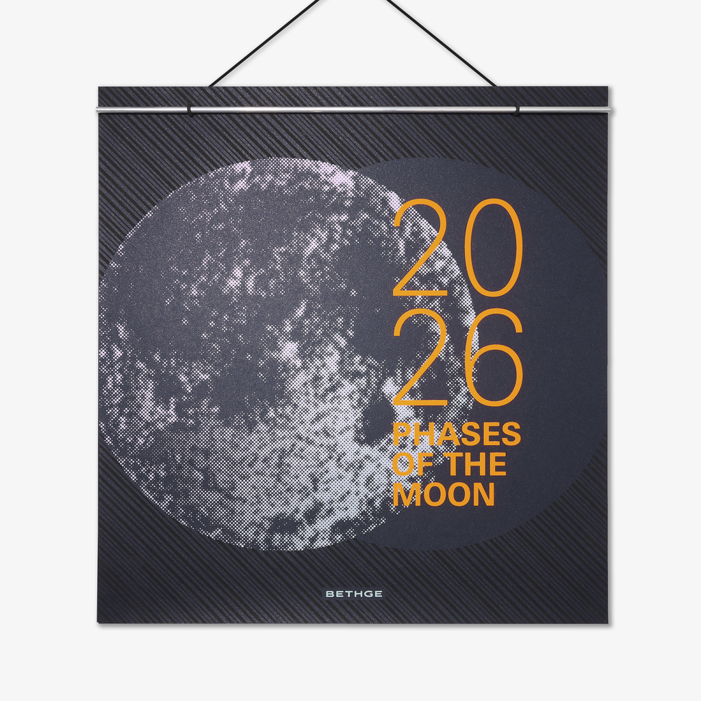 BETHGE Mondphasen-Wandkalender 2026