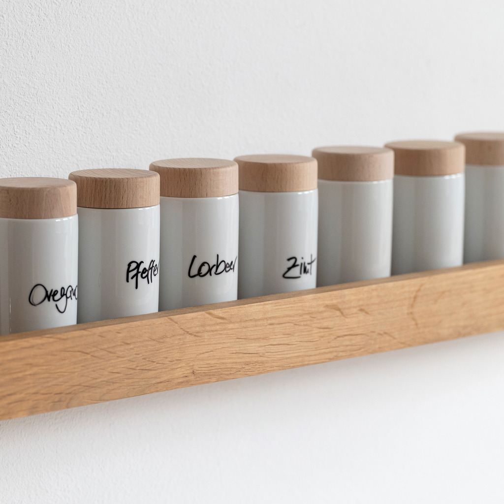 Wandregal Eiche 80 x 12 cm - 2 Wandregal Eiche 80 x 12 cm - 2