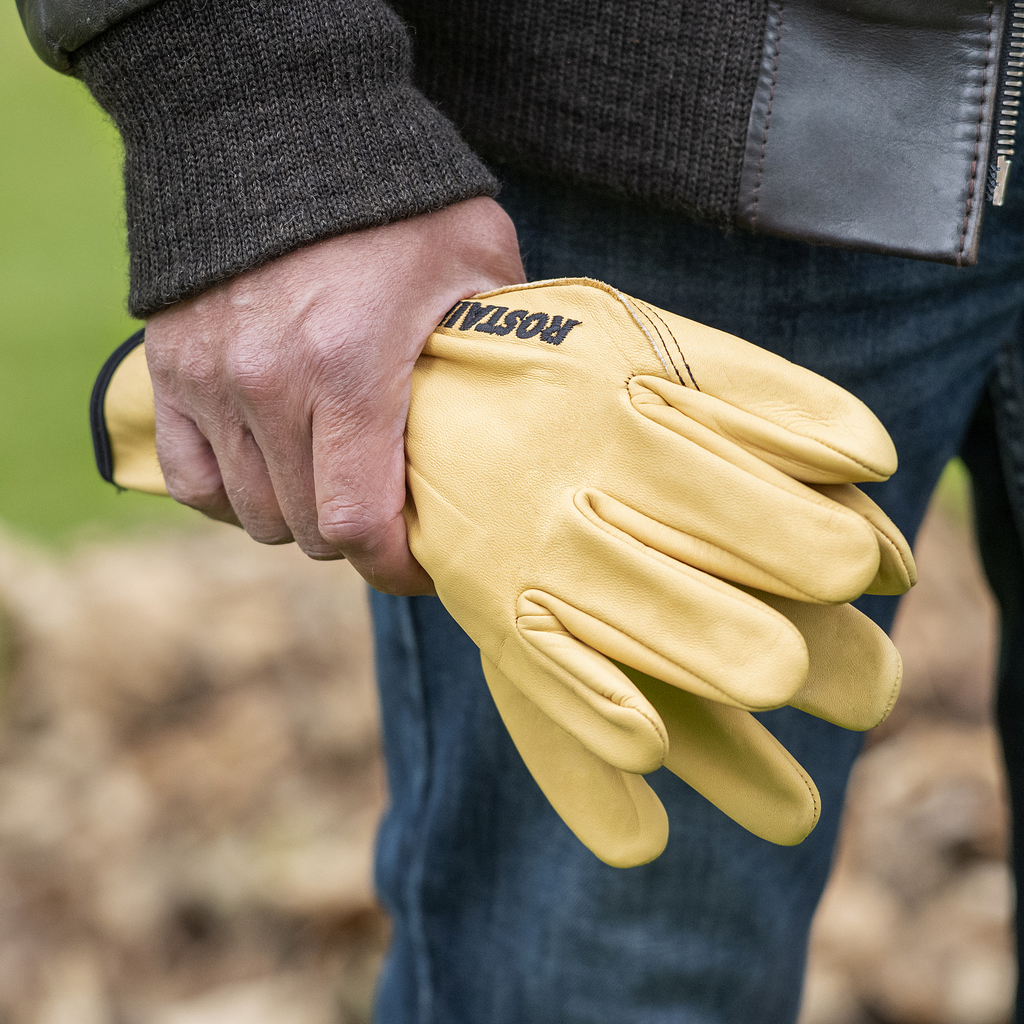 Garten-Handschuhe Leder - 3