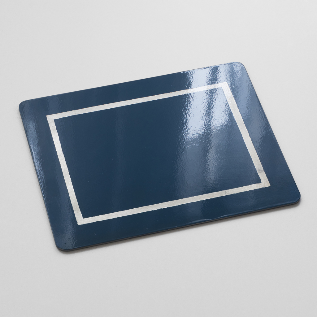 4 Tischsets 45 x 35 cm Blue/Silver 4 Tischsets 45 x 35 cm Blue/Silver