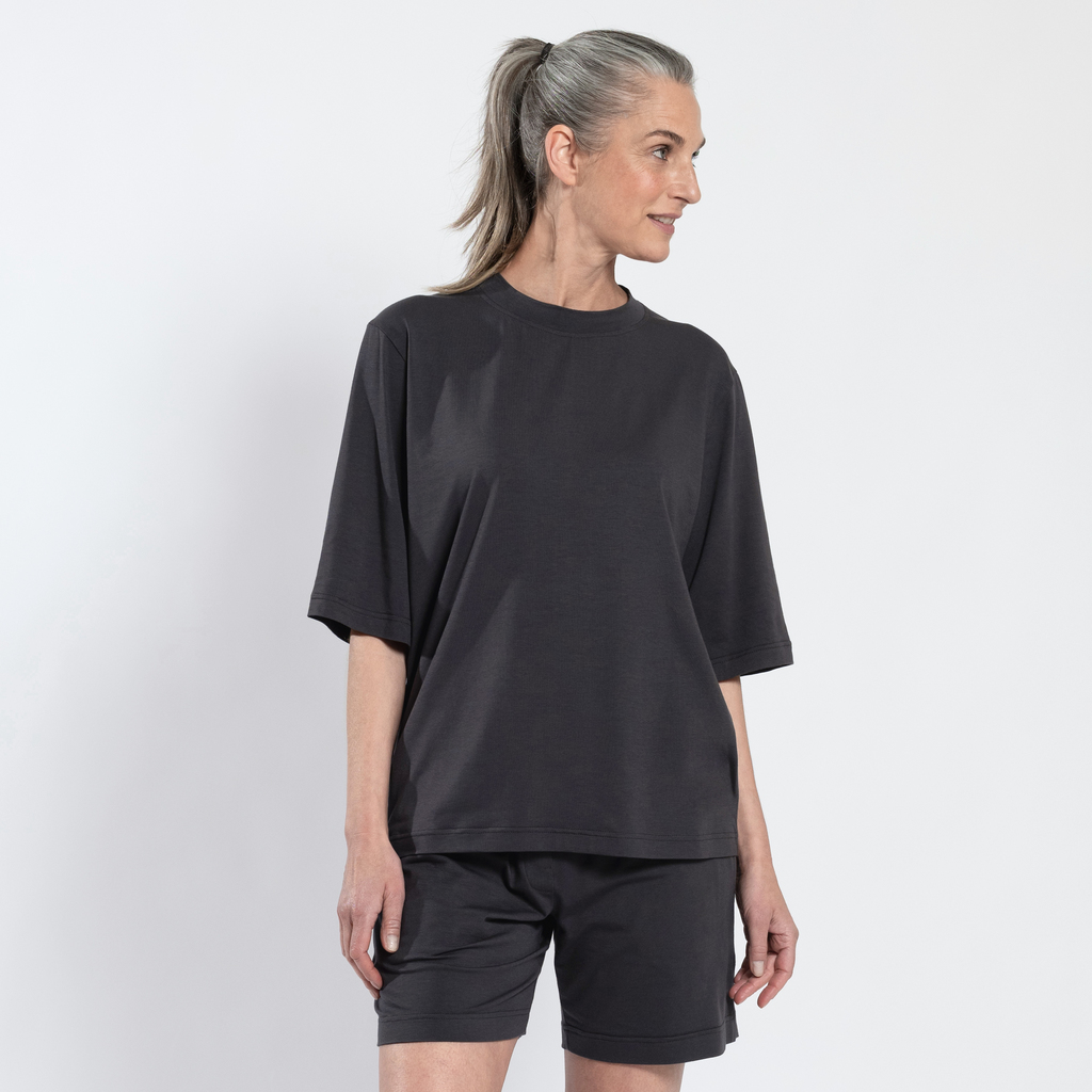 Sunday in Bed X Torquato Shirt Ilona Nearly Black S Sunday in Bed X Torquato Shirt Ilona Nearly Black S