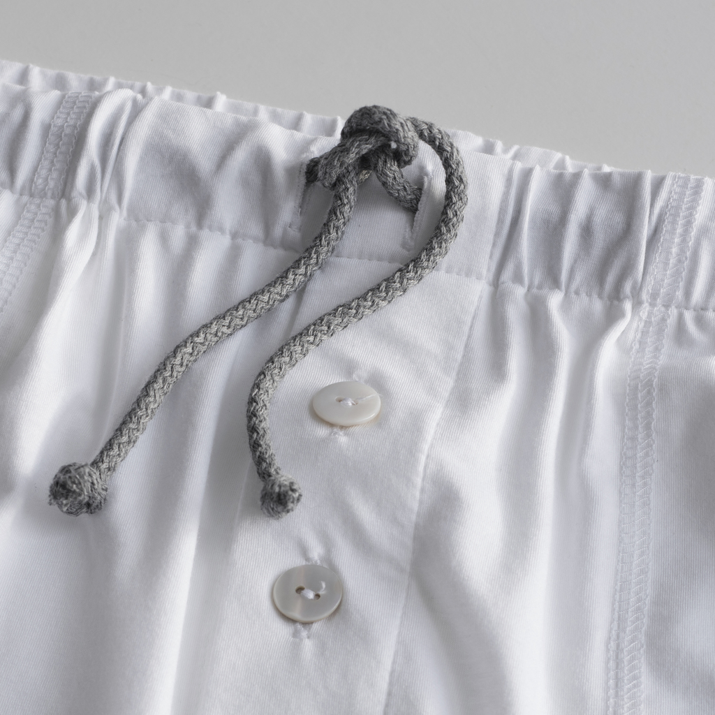 Sunday in Bed X Torquato Pyjamahose Christopher Weiß M - 3