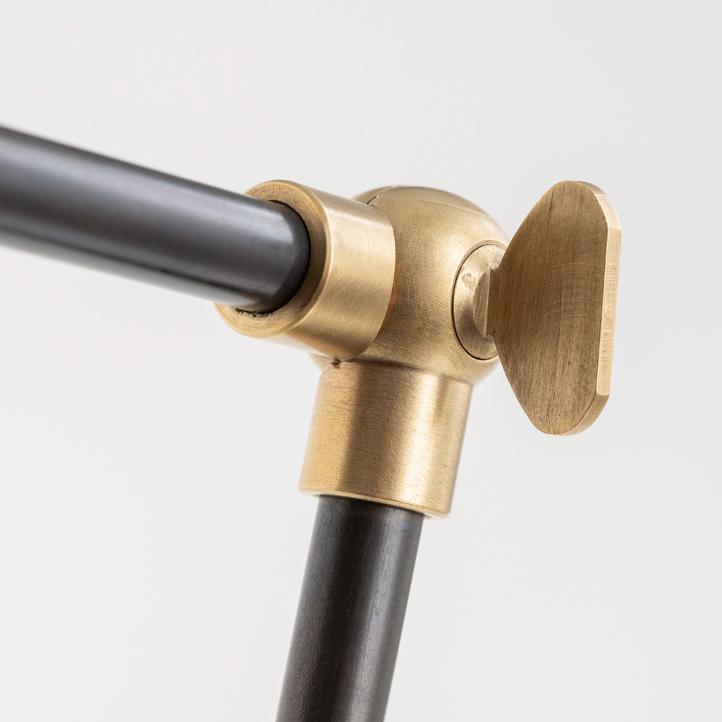 Casadisagne Tischleuchte Zwolle Schwarz / Messing - 3 Casadisagne Tischleuchte Zwolle Schwarz / Messing - 3