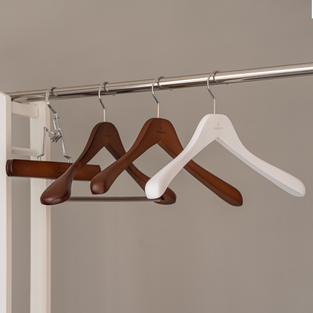 Kleiderbügel Västergard Weiß - 3