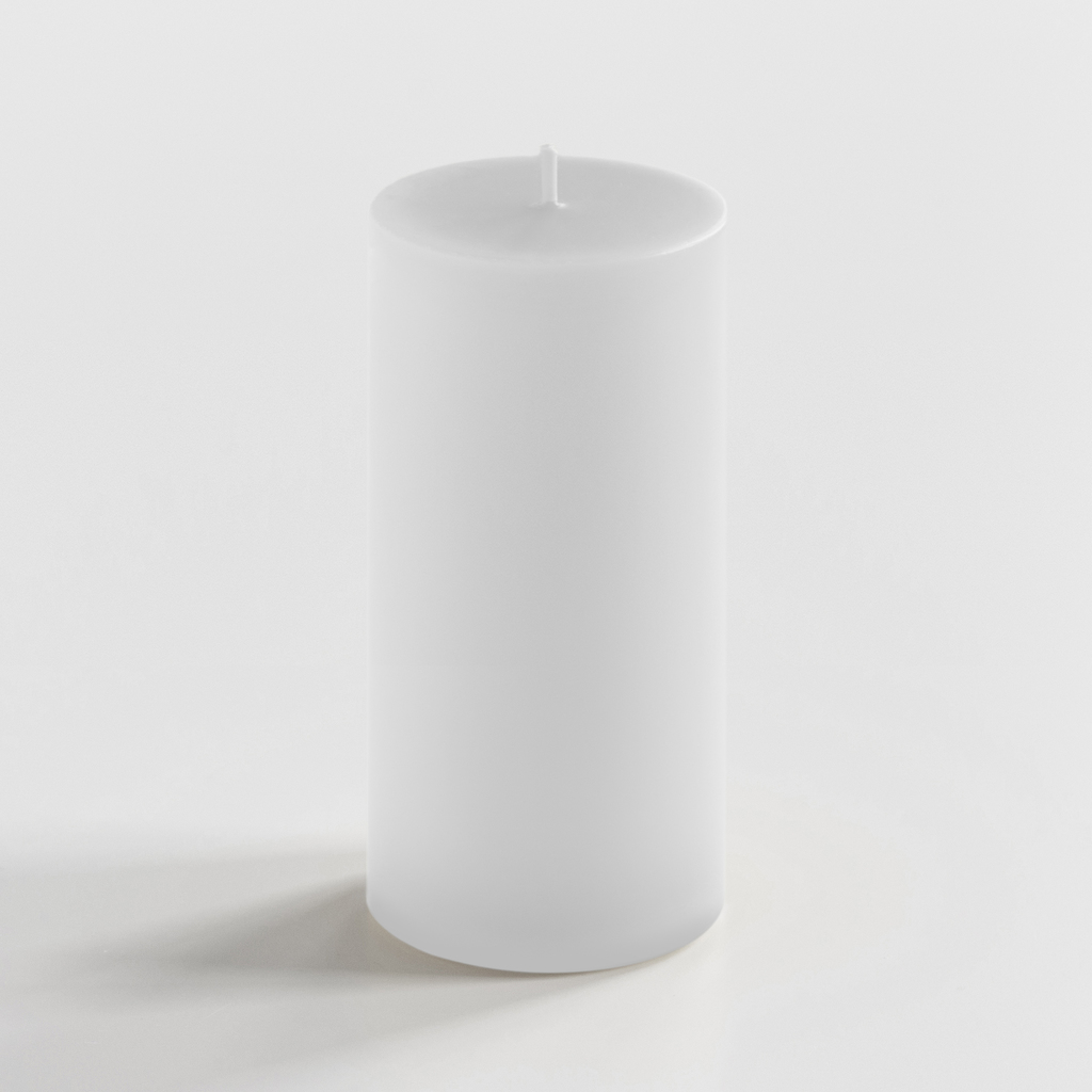 Ester & Erik Stumpenkerze 15 cm  Ø 7 cm Off White