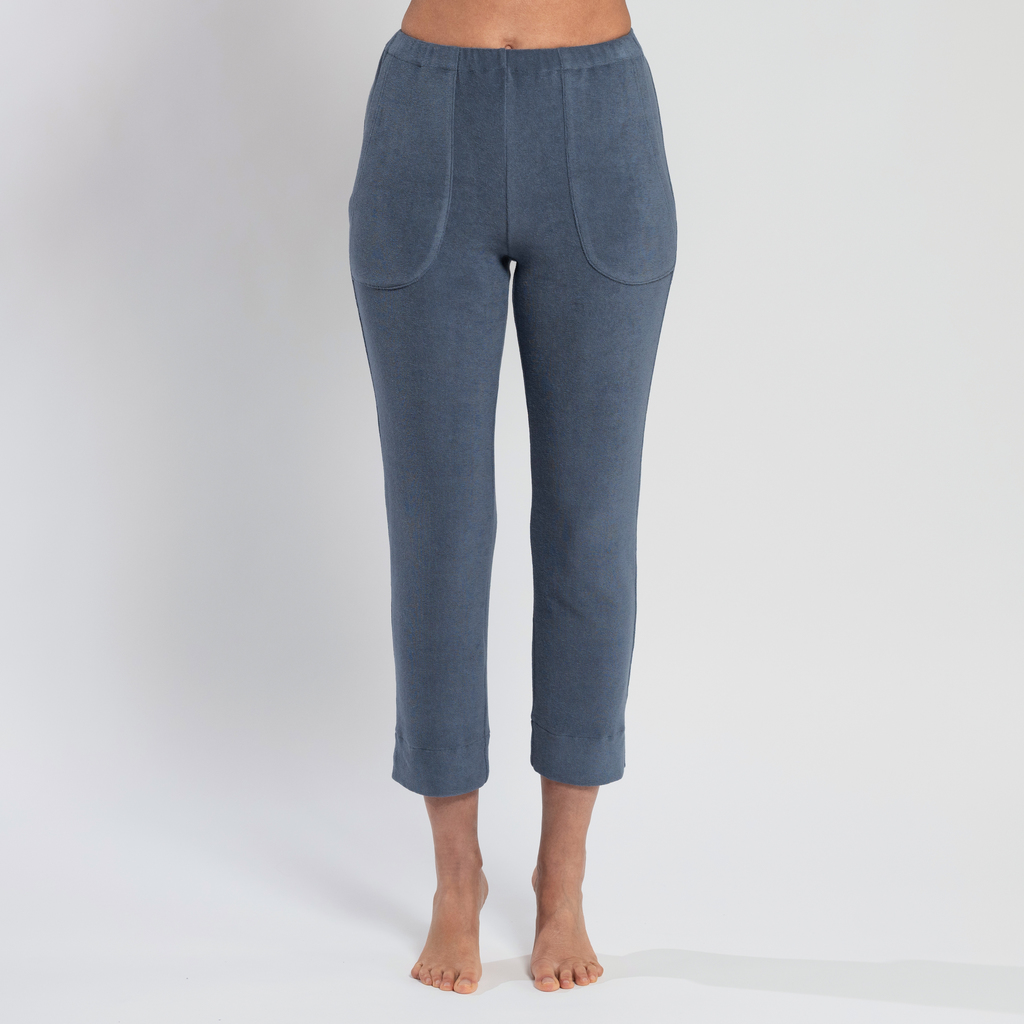 Sunday in Bed X Torquato Hose Pure Frottee Dusty Blue S Sunday in Bed X Torquato Hose Pure Frottee Dusty Blue S