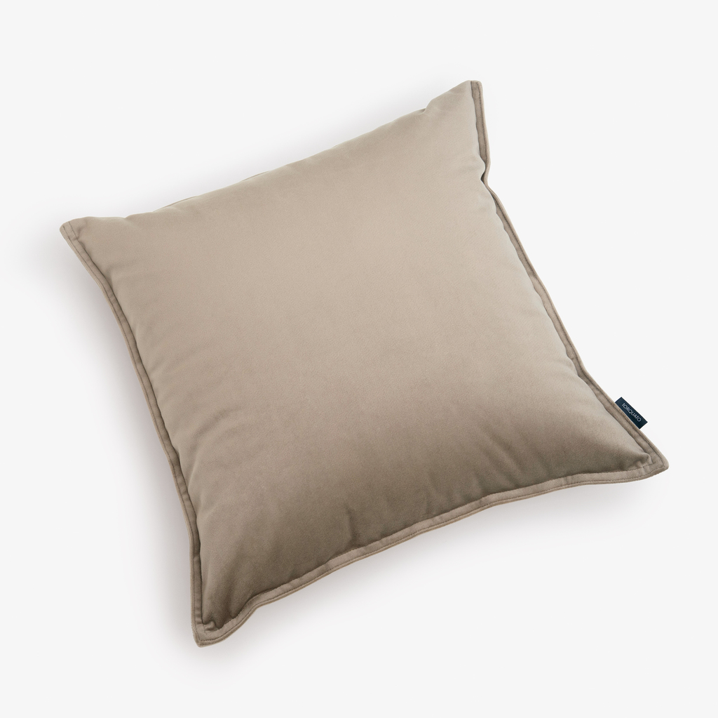Samtkissen Celeste Beige 40 x 40 cm Samtkissen Celeste Beige 40 x 40 cm