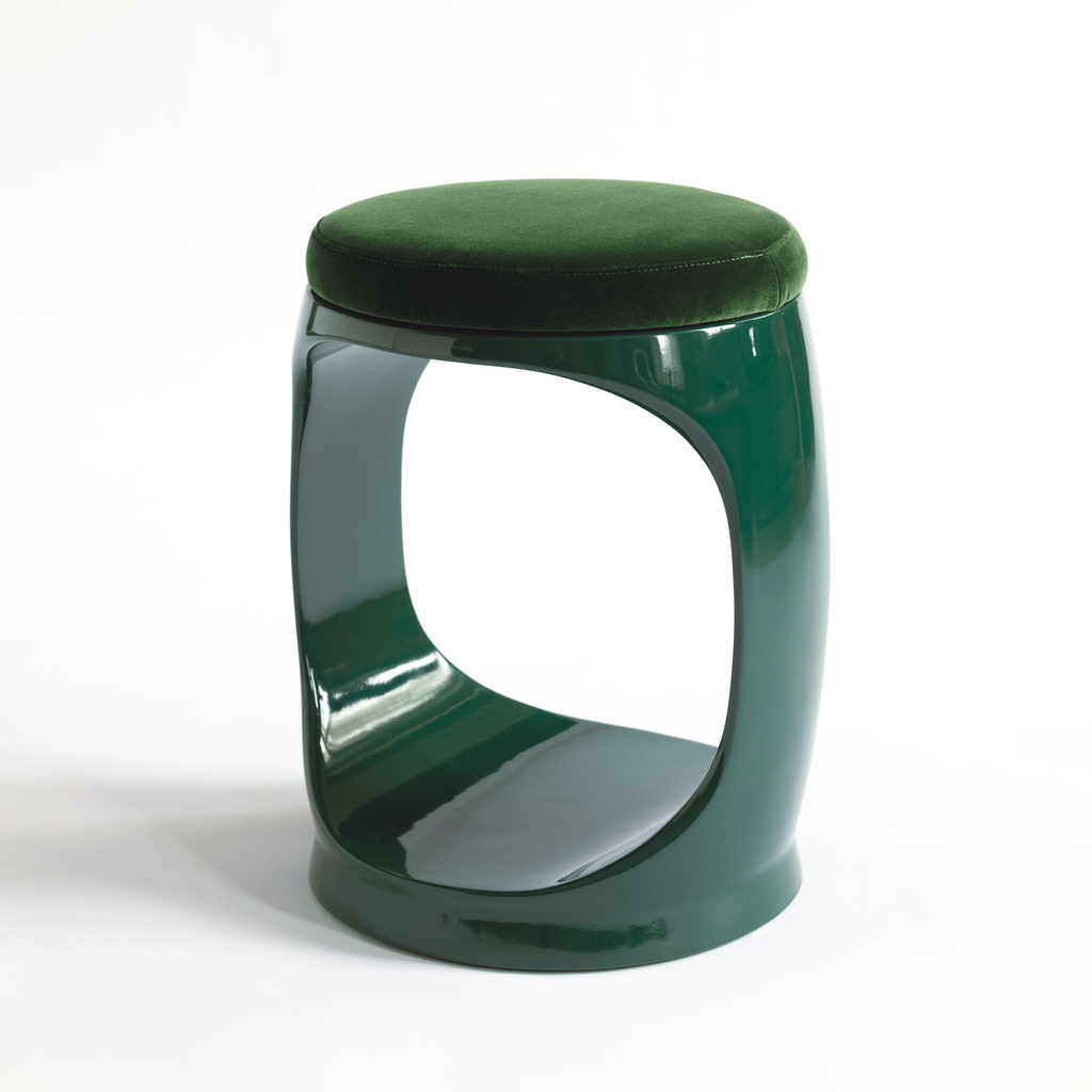 B-WARE - Signet Ring Stool mit Samtkissen Forest Green B-WARE - Signet Ring Stool mit Samtkissen Forest Green