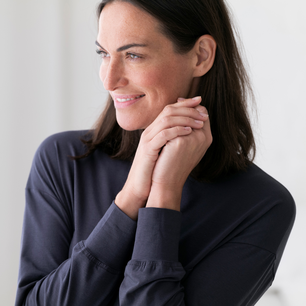 Sunday in Bed X Torquato Langarmshirt Estelle Black L - 3