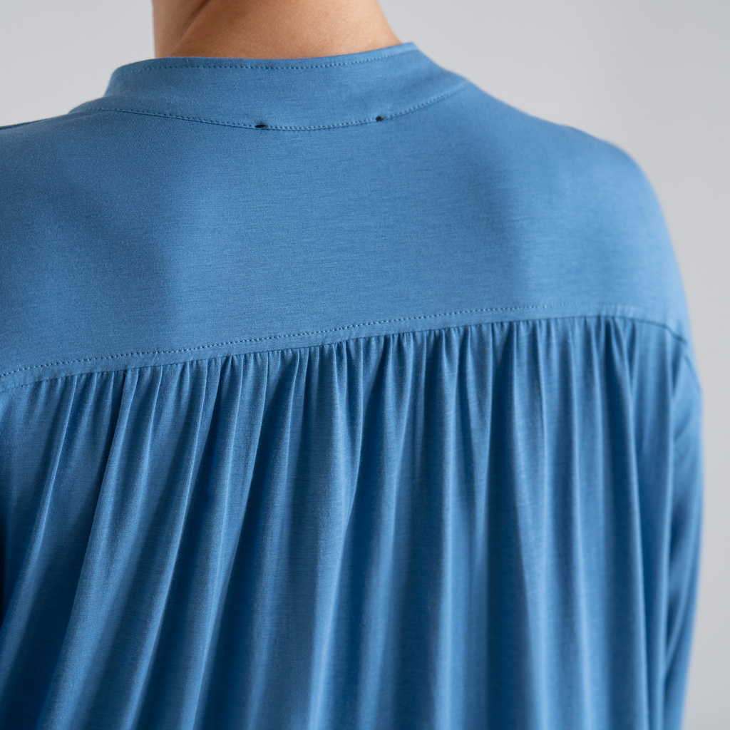 Sunday in Bed X Torquato Nachthemd Hailey Blau M - 4 Sunday in Bed X Torquato Nachthemd Hailey Blau M - 4