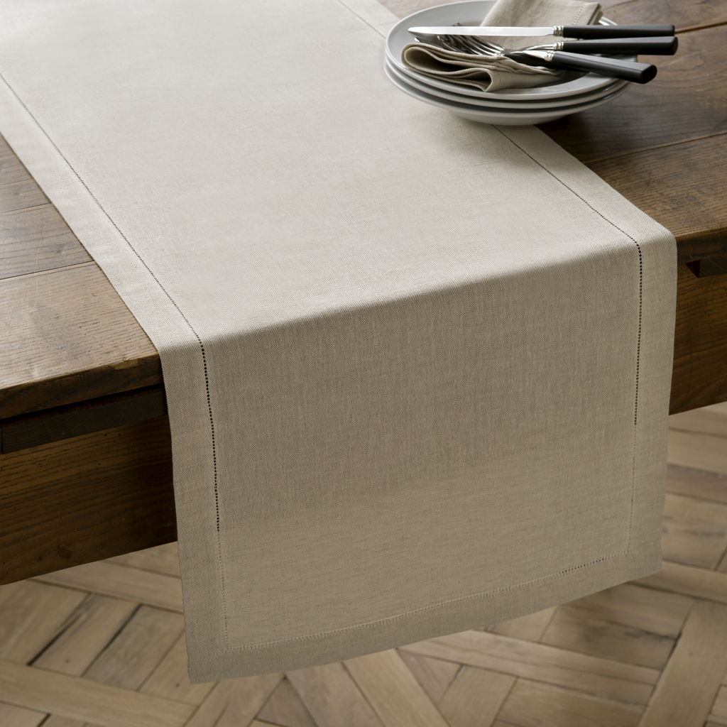 Busatti Tischläufer 40 x 140 cm Beige