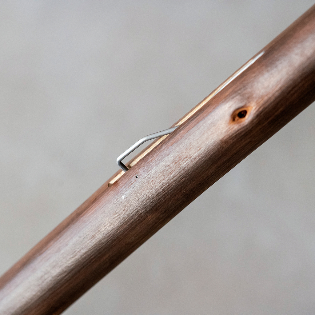 Doppler-Kastanienschirm Loden mit Stickerei - 5