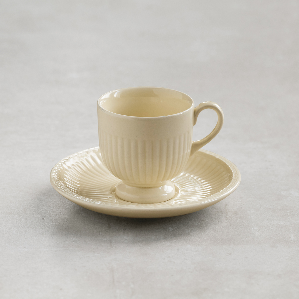 Wedgwood Edme Kaffeetasse mit Untertasse Wedgwood Edme Kaffeetasse mit Untertasse
