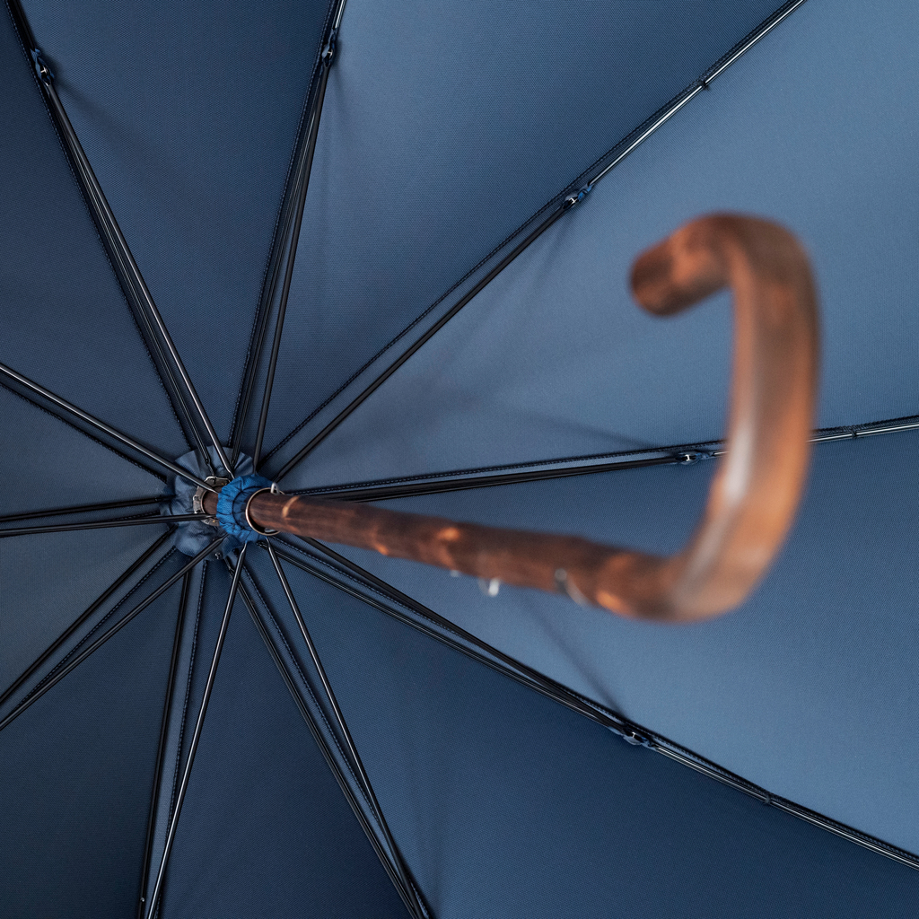 Doppler-Kastanienschirm Oxford Blau - 2 Doppler-Kastanienschirm Oxford Blau - 2