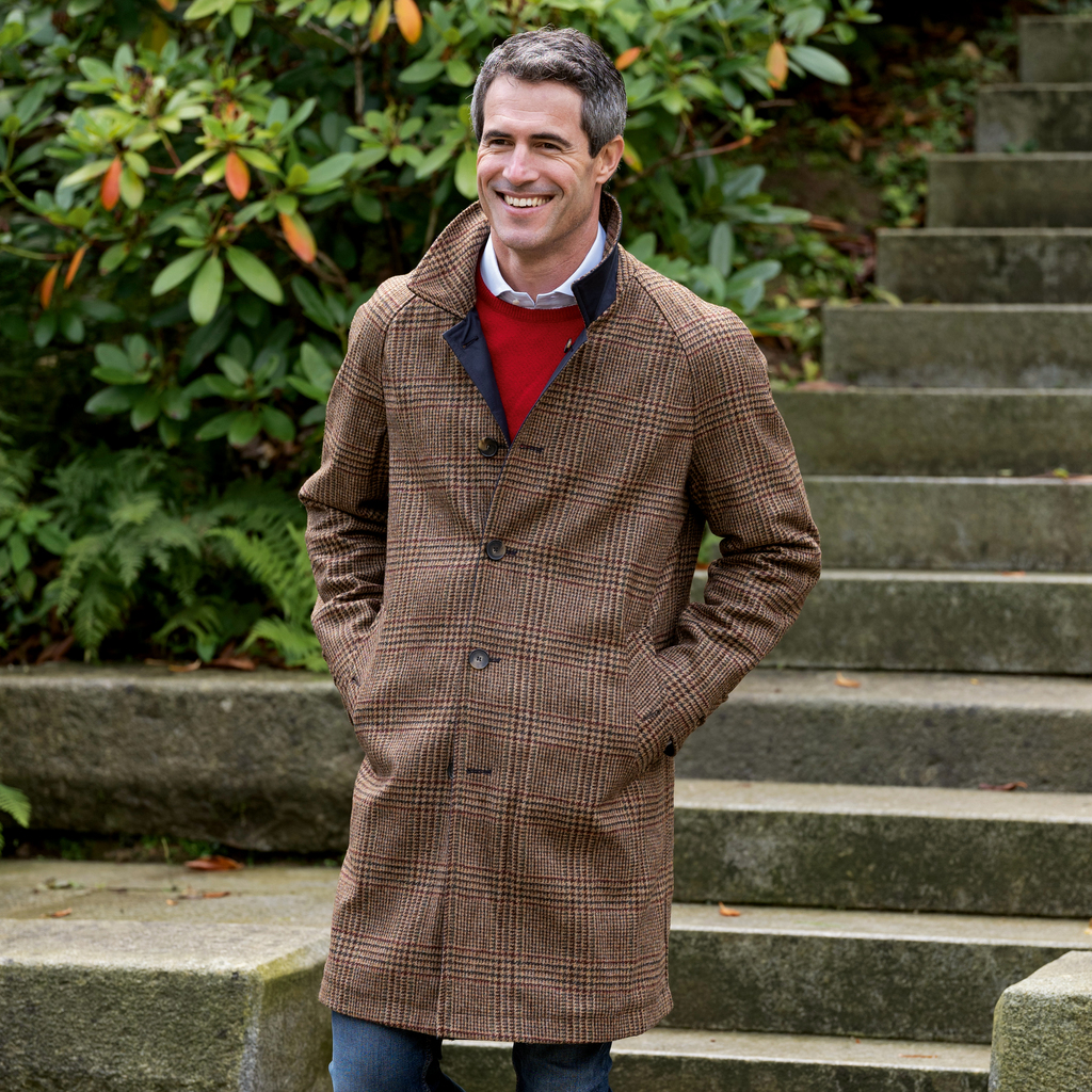 Karierter Mantel Castellina Gr. 52 Karierter Mantel Castellina Gr. 52