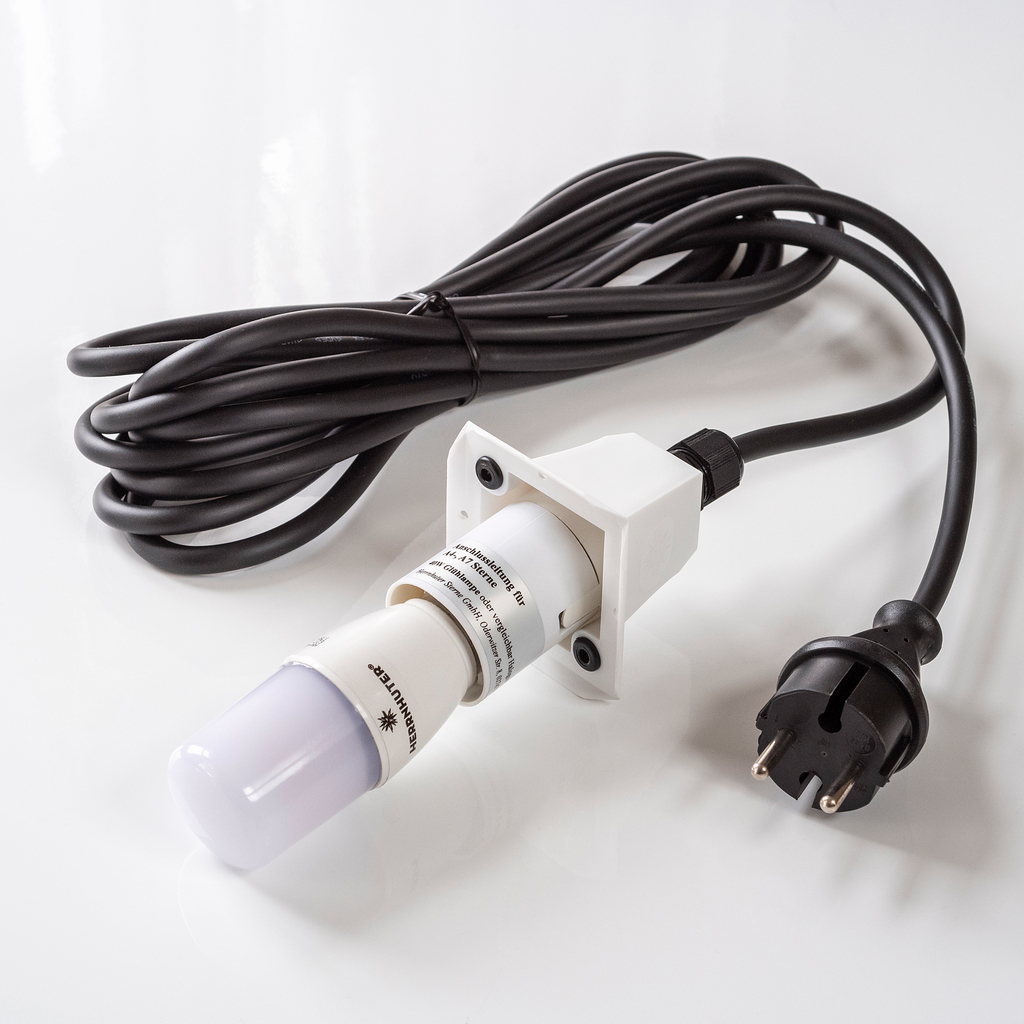 LED-Beleuchtungseinheit für Herrnhuter Stern Weiß & Weiß/Ro LED-Beleuchtungseinheit für Herrnhuter Stern Weiß & Weiß/Ro