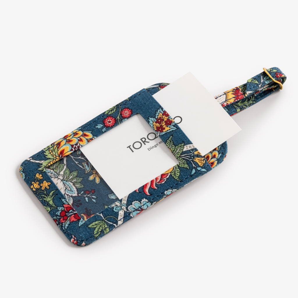 Kofferanhänger Liberty Garden Indigo - 2 Kofferanhänger Liberty Garden Indigo - 2