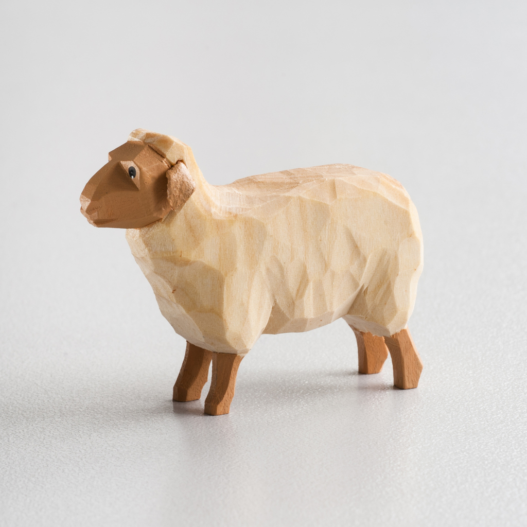 Sievers-Hahn Krippenfigur Schaf hell Sievers-Hahn Krippenfigur Schaf hell