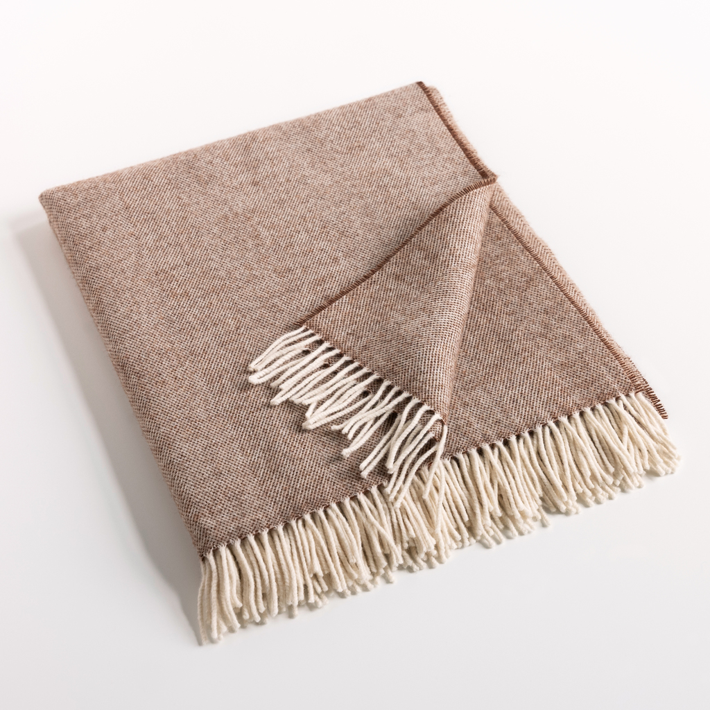 McNutt X Torquato Merino-Wolldecke Brown McNutt X Torquato Merino-Wolldecke Brown