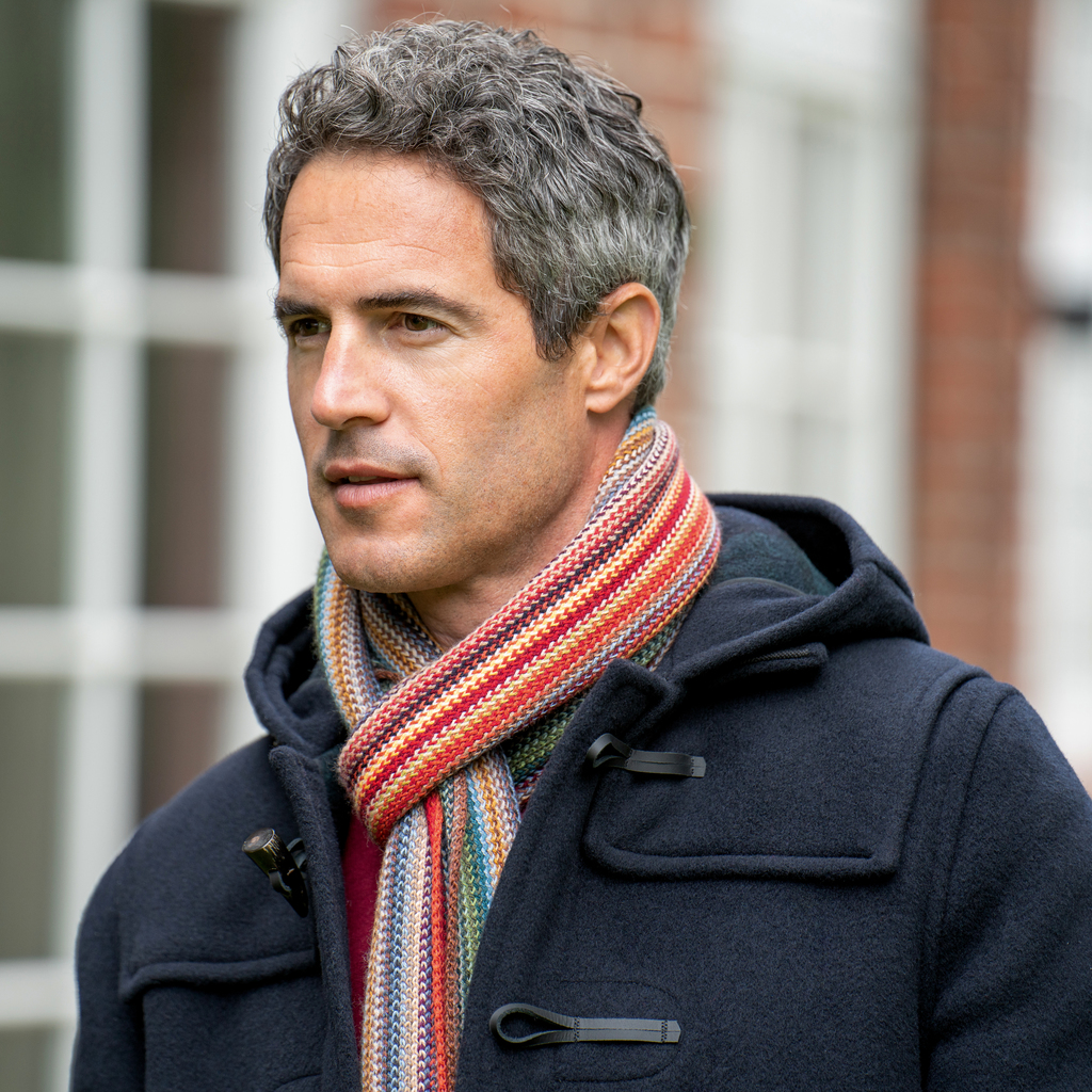 Raschelschal aus Schurwolle - 3 Raschelschal aus Schurwolle - 3